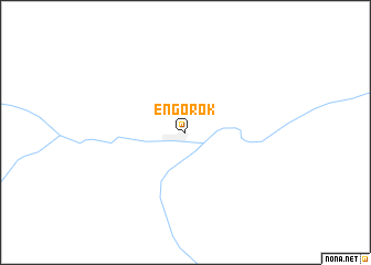 map of Engorok