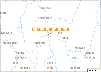 map of Enguengang-Medzim