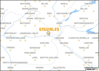 map of Enguialès