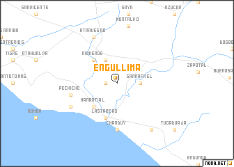 map of Engullima