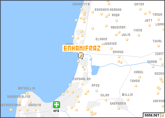 map of ‘En HaMifraẕ