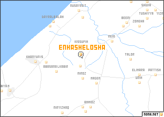 map of ‘En HaShelosha