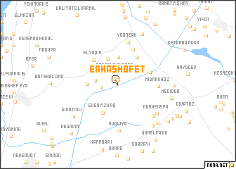 map of ‘En HaShofet