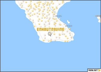 map of En Haut Ravine