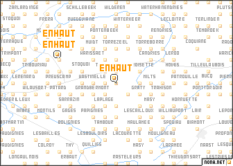 map of En Haut