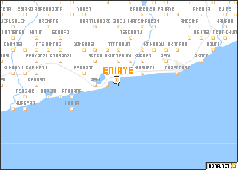 map of Eniaye