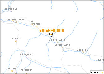 map of Enīeh Faranī