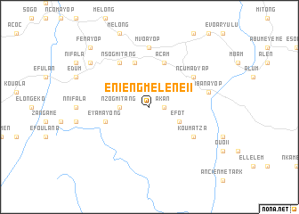 map of Eniengméléné II