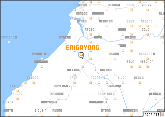 map of Enigayong