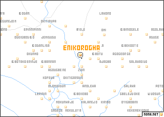 map of Enikorogha