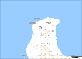 map of Eniou