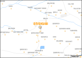 map of Enishdibi