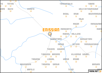 map of Enissian