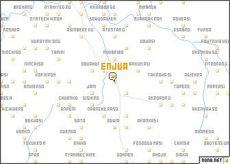 map of Enjua