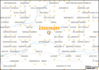 map of Enkendorf