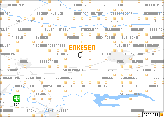 map of Enkesen