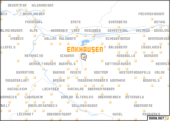 map of Enkhausen