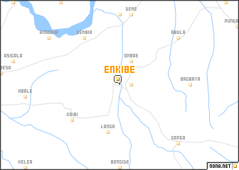 map of Enkibe