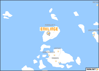 map of Enklinge