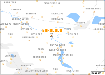 map of Enkolovo