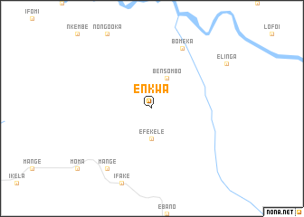 map of Enkwa