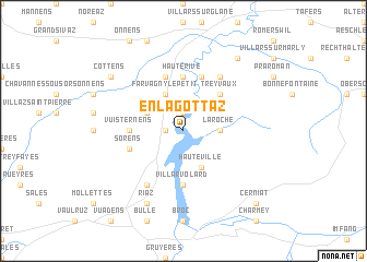 map of En la Gottaz