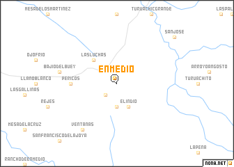 map of Enmedio