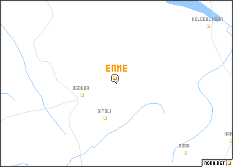 map of Enmé