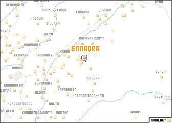 map of En Naqra