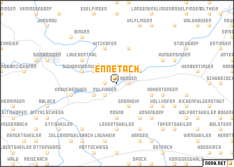 map of Ennetach