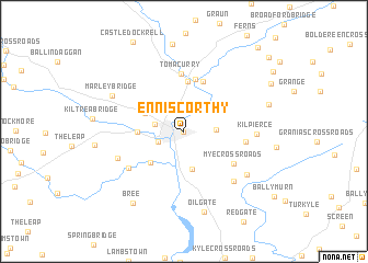 map of Enniscorthy