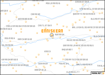 map of Enniskean