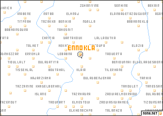 map of En Nokla