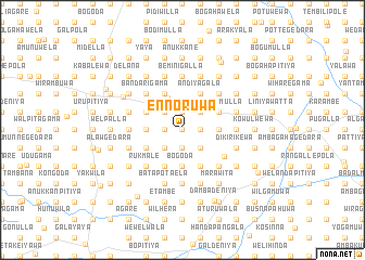 map of Ennoruwa