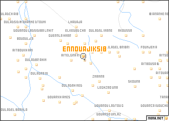 map of En Nouaji Ksib