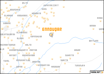 map of En Nouqâr