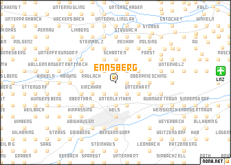 map of Ennsberg