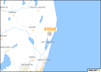 map of Ennūr