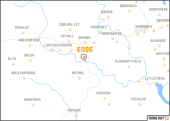 map of Enoe