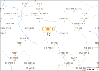 map of Énoneh