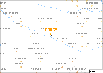 map of Enosy