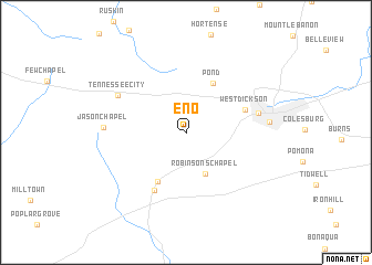 map of Eno