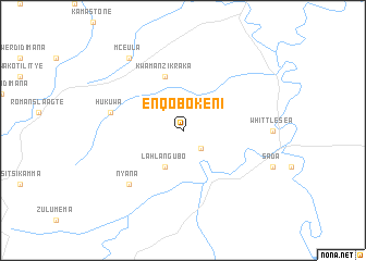 map of Enqobokeni