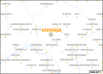 map of Enramada