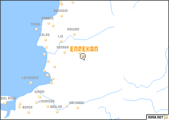 map of Enrekan