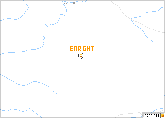 map of Enright