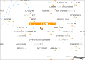 map of Enrique Estrada