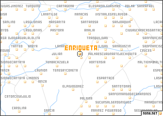 map of Enriqueta