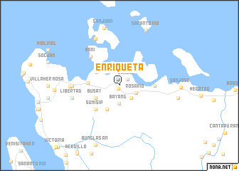 map of Enriqueta