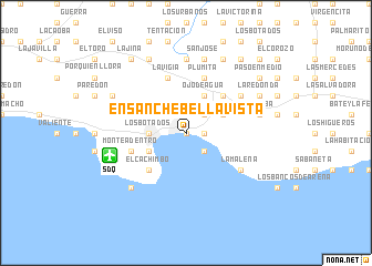 map of Ensanche Bella Vista